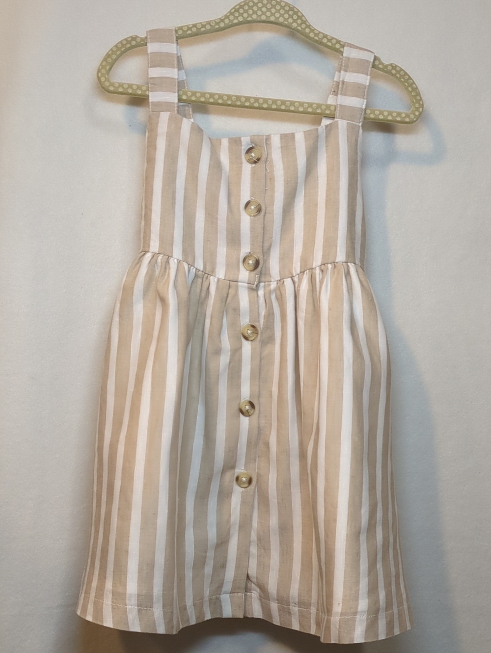 Mayoral Striped Button-Down Dress